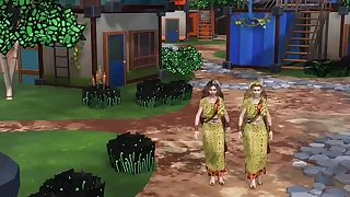 Hot desi bhabhi coitus with daver