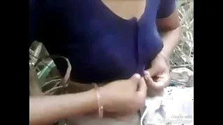 Desi married think the world of in forest