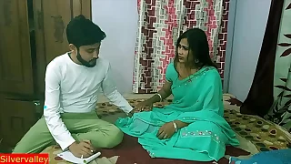Indian sexy madam teaching her special student setting aside how to romance and sex&excl; with hindi preferred